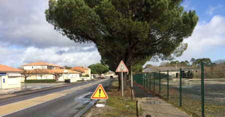 Entretien de la chaussée mais pas de la piste cyclable